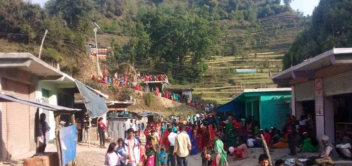 बैतडीको सुर्नया ०४ सन्सेरीमान्डौमा लागेको नयाँ वर्ष बिशेष(बिशु मेला)सम्पन्न