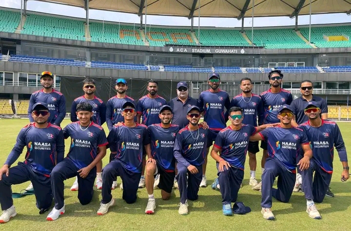 भारतको आसाम स्टेट टिमविरुद्धको टी–२० सिरिज नेपालको कब्जामा